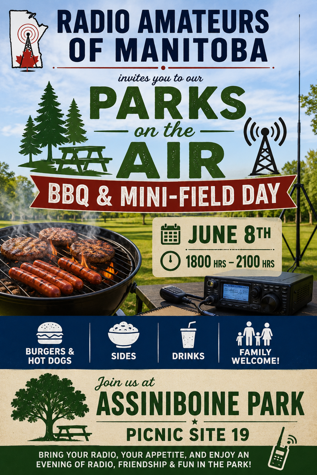 POTA BBQ Poster