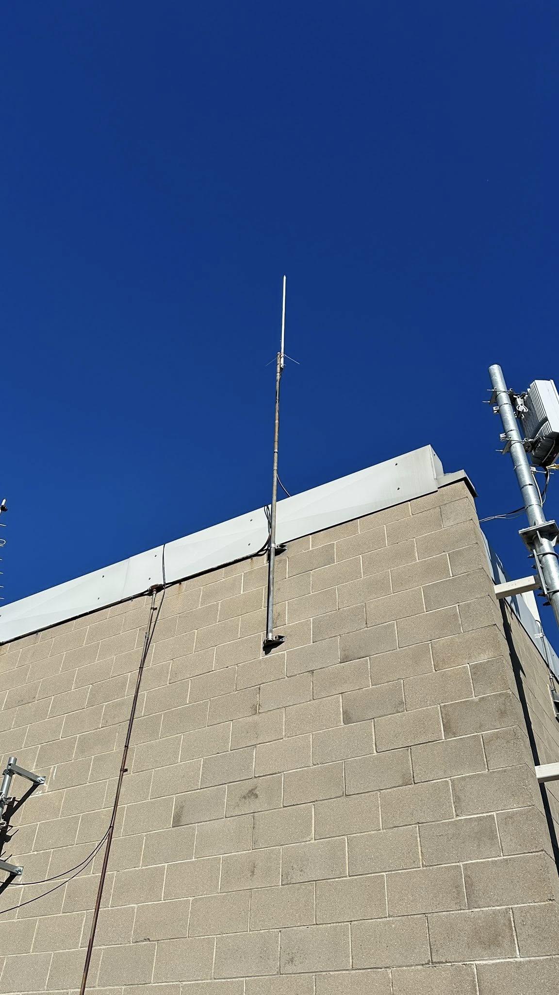 Temporary APRS antenna installation